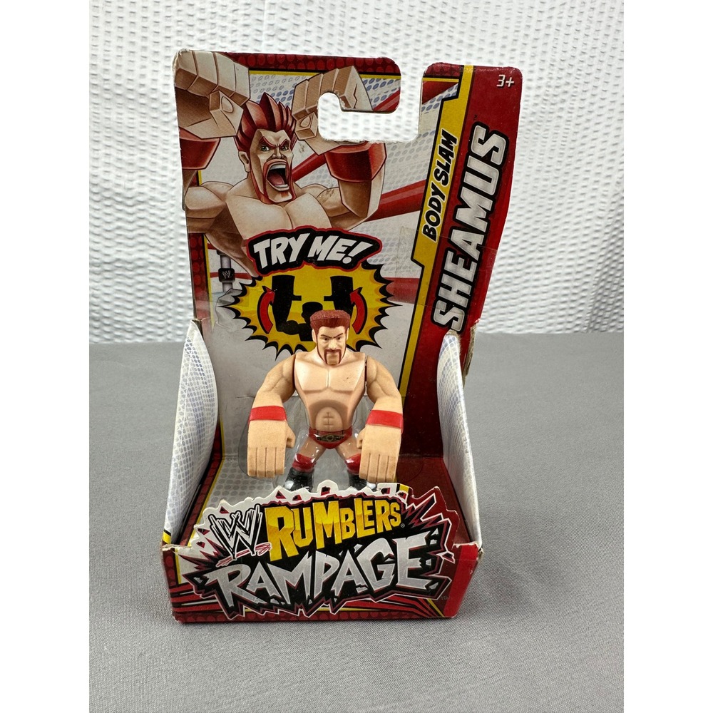 WWE Rumblers Rampage Sheamus Body Slam‎ Action Figure Mattel 2013